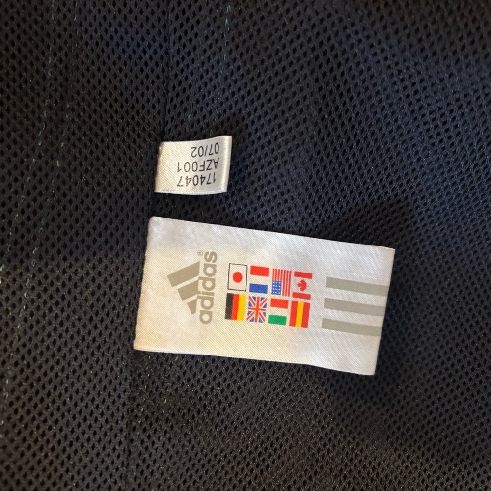 Adidas Women's Black Utility Jacket with Blue Logo - Picture 7 of 10